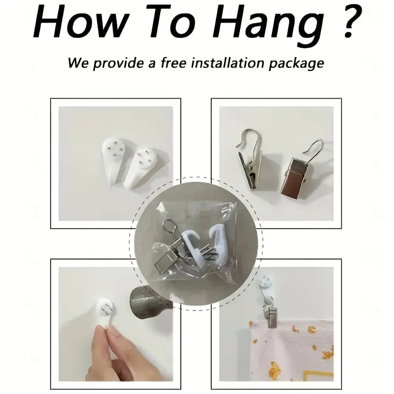 Tarot Moon Print Tapestry for Mystical Home Decor