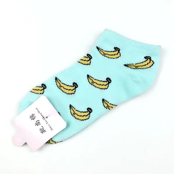 Fruit Socks, Ankle Socks, Boat Socks