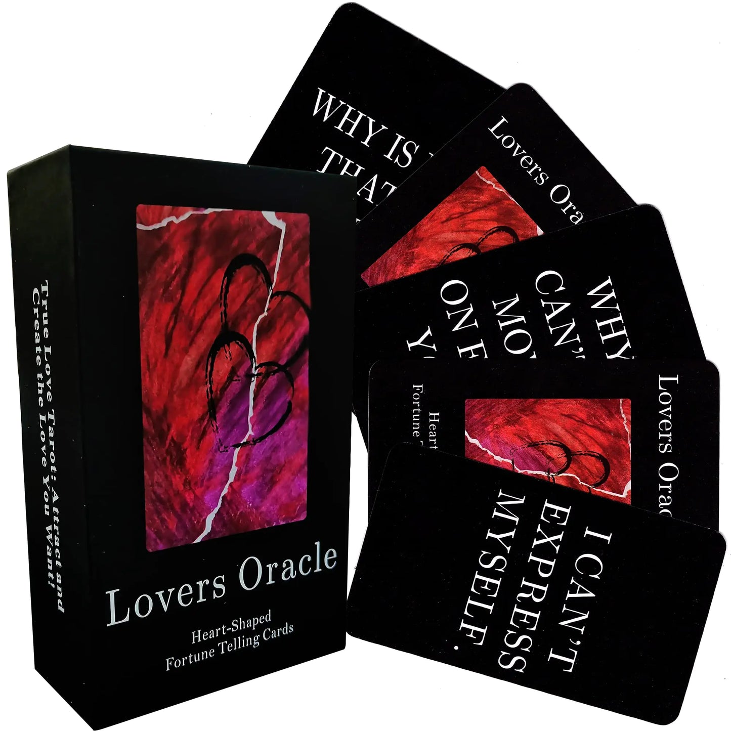Han Yu Bowen Love Oracle CardsTarot Cards for Beginners80 Love Tarot Cards Twin Flame Oracle DeckLove Oracle Cards Deck Make Love RomanticTarot Cards with Message on Them Oracle Cards