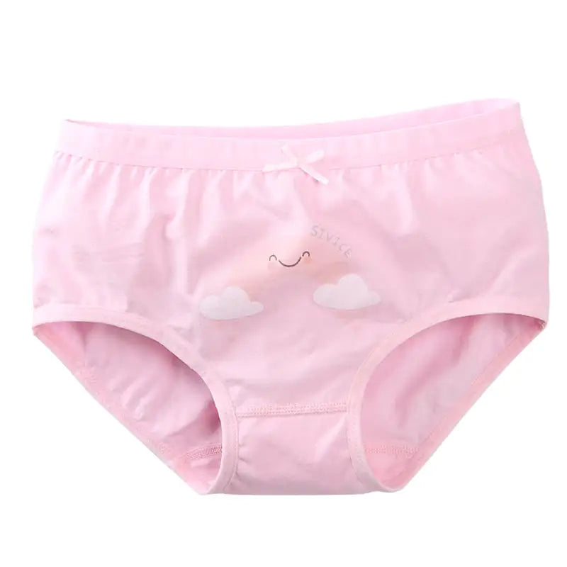 Children's Cotton Triangle Boxer Underwear for Girls