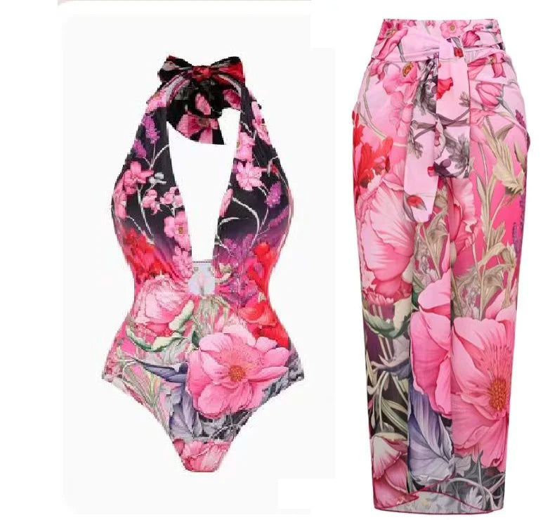 Beach Skirt Swimsuit