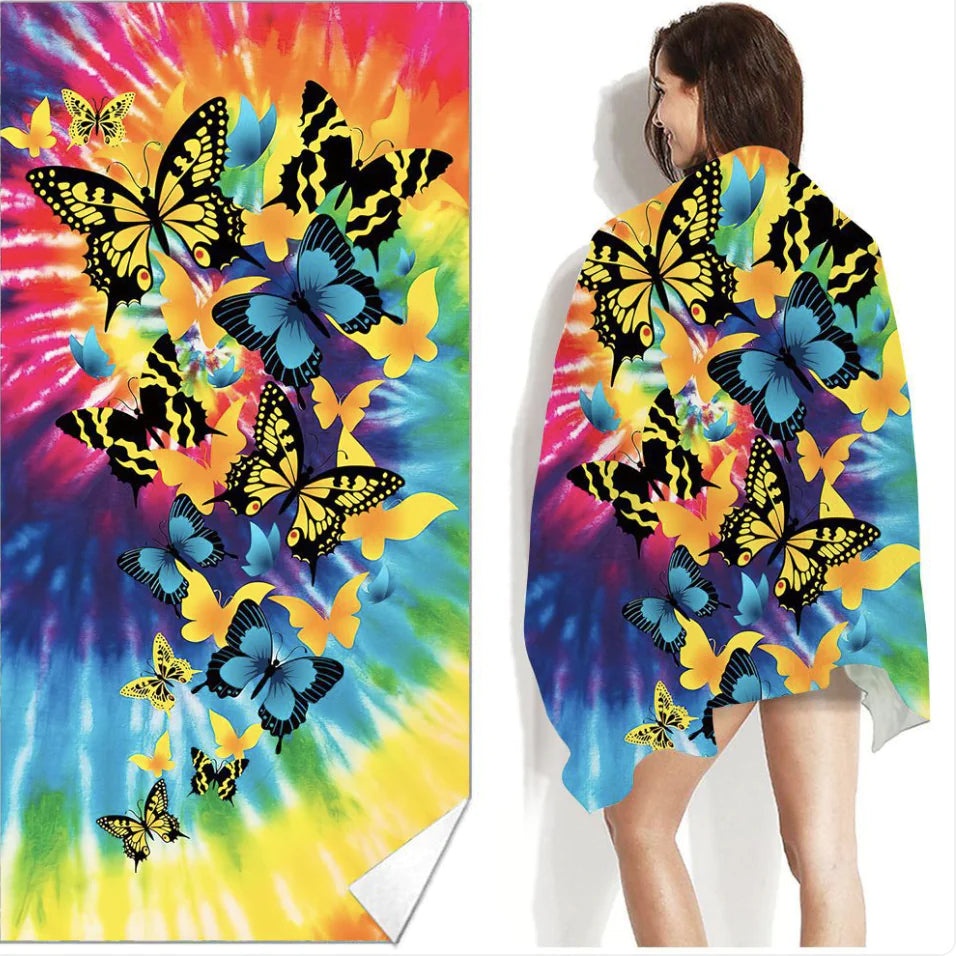 Bohemian Printed Beach & Swim Towel