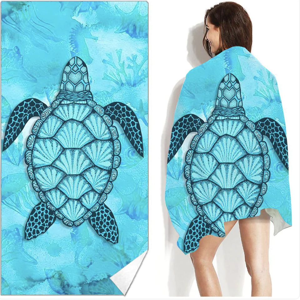 Bohemian Printed Beach & Swim Towel