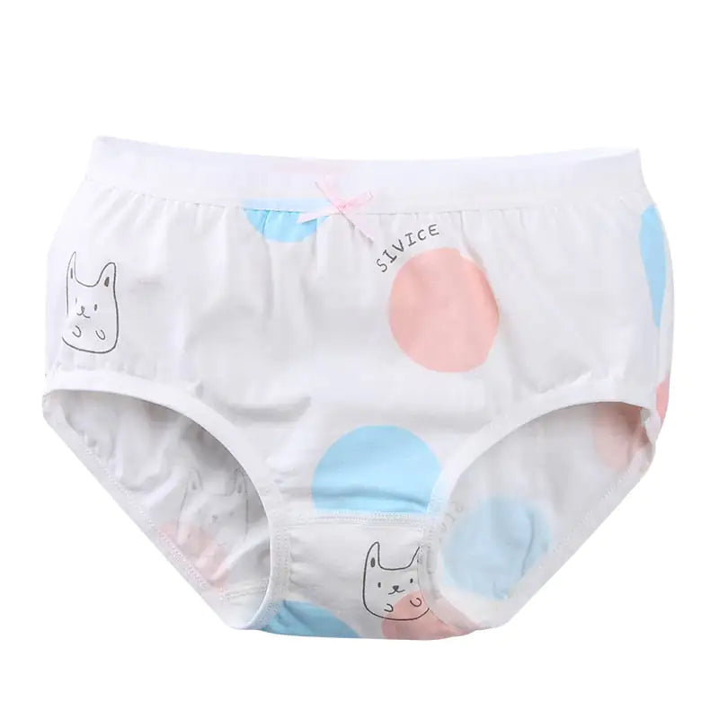 Children's Cotton Triangle Boxer Underwear for Girls