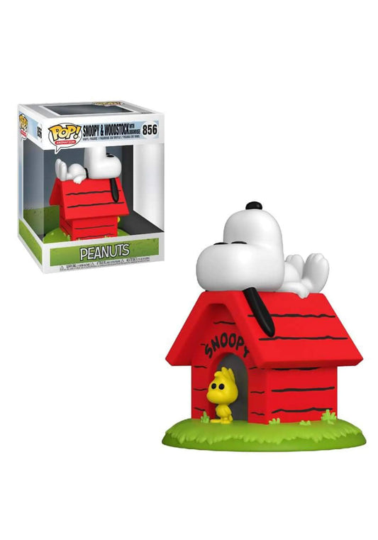 Funko Pop! Deluxe: Peanuts - Snoopy on Doghouse Red