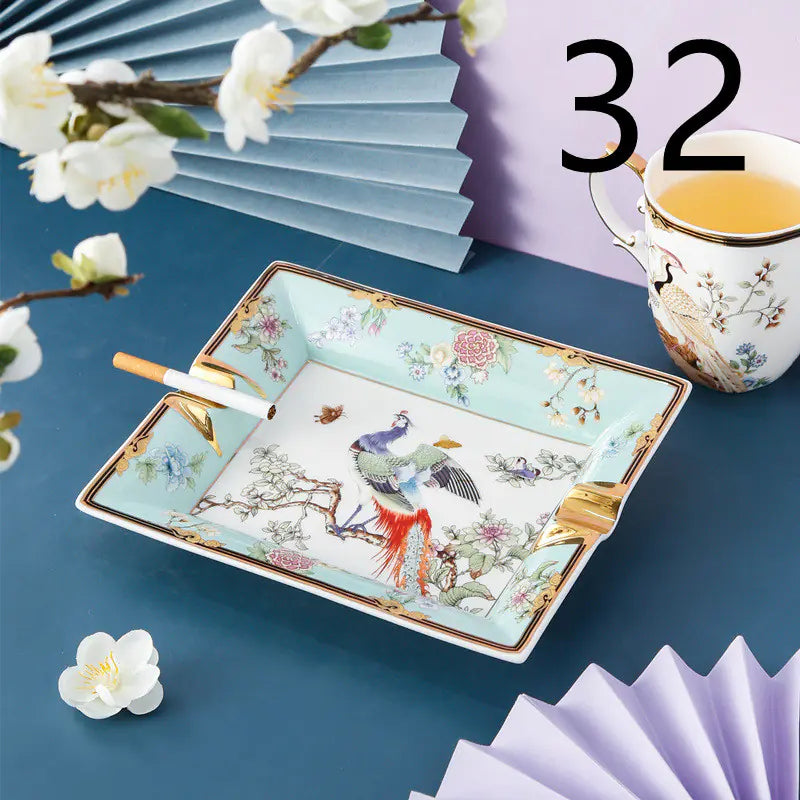 Creative Chinese Bone China Tableware Set