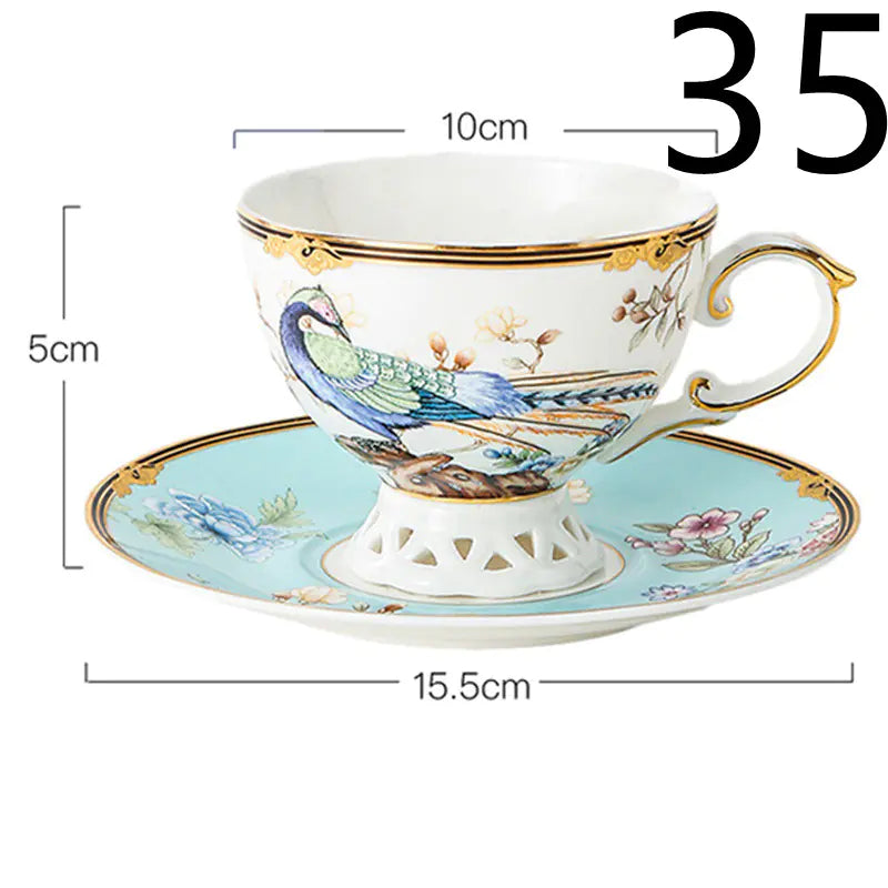 Creative Chinese Bone China Tableware Set