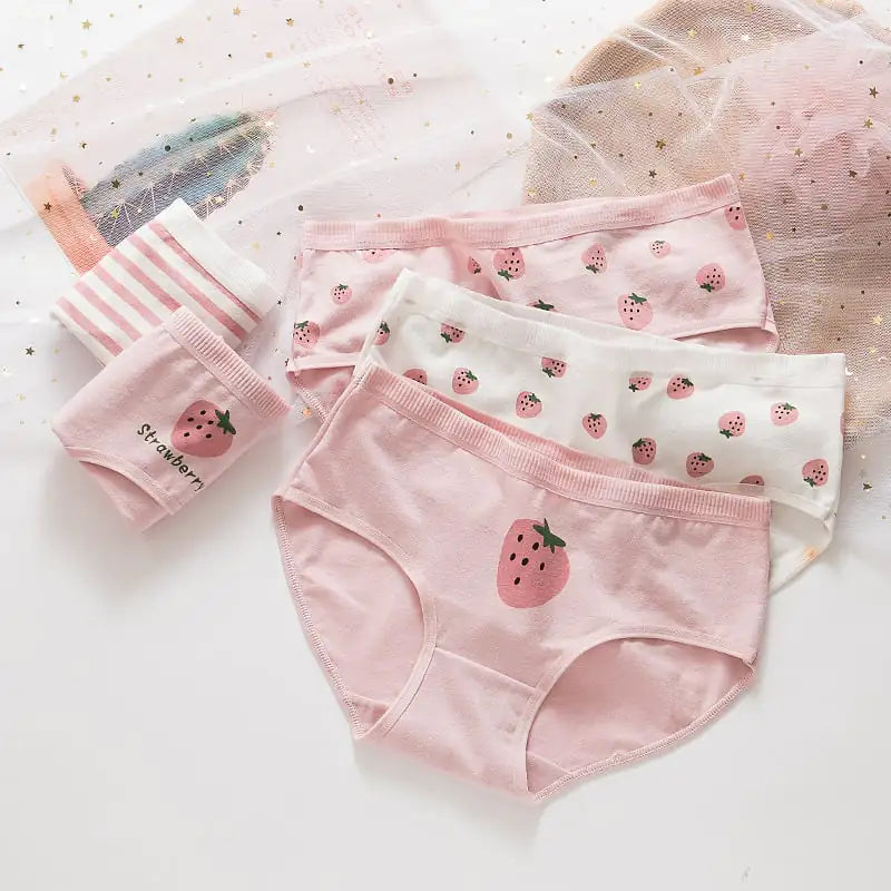 Cute Cotton Underwear for Girls