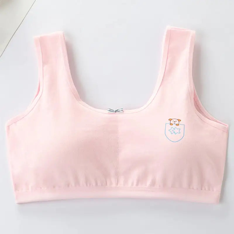Cotton Bra for Junior High School Girls' Underwear