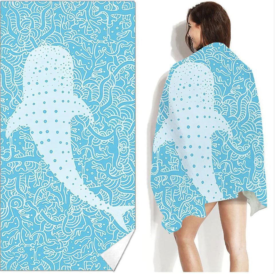 Bohemian Printed Beach & Swim Towel