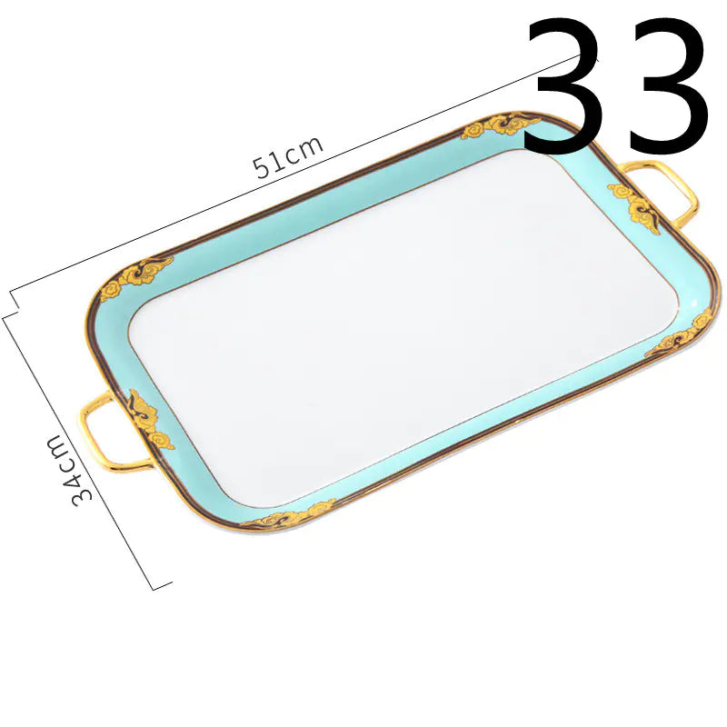 Creative Chinese Bone China Tableware Set