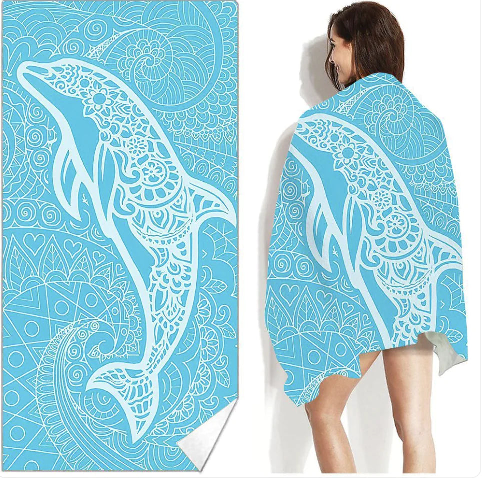 Bohemian Printed Beach & Swim Towel