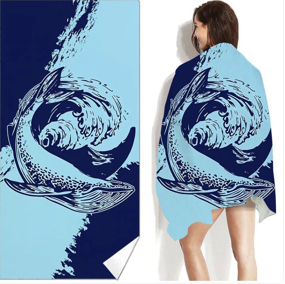 Bohemian Printed Beach & Swim Towel