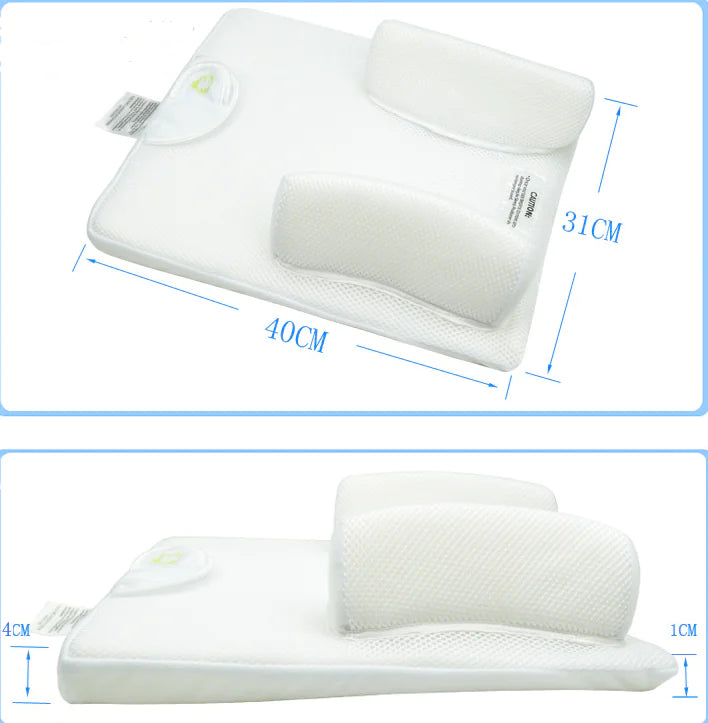 Infant Sleep Mat and Anti-Rolling Pillow for Babies