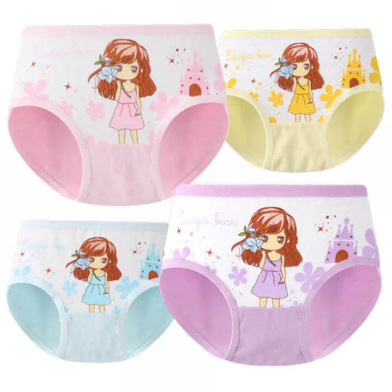 Cotton Girls' Underwear Baby Briefs and Shorts