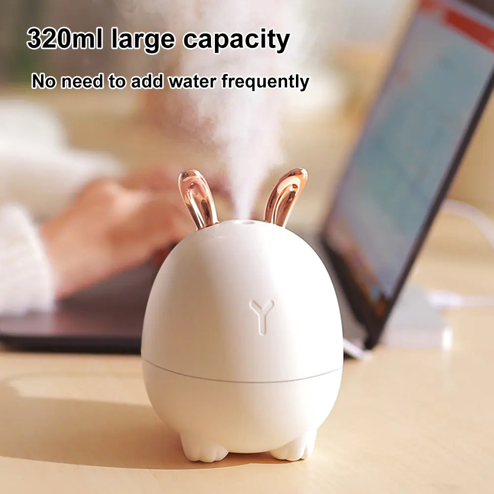 USB Humidifier Cartoon Cute Deer and Rabbit for Home