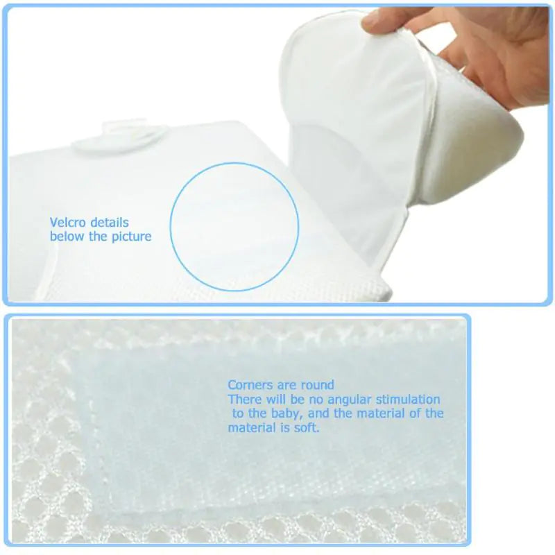 Infant Sleep Mat and Anti-Rolling Pillow for Babies