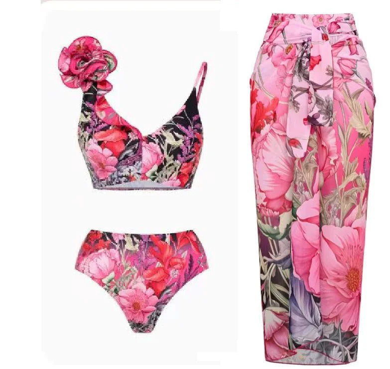 Beach Skirt Swimsuit