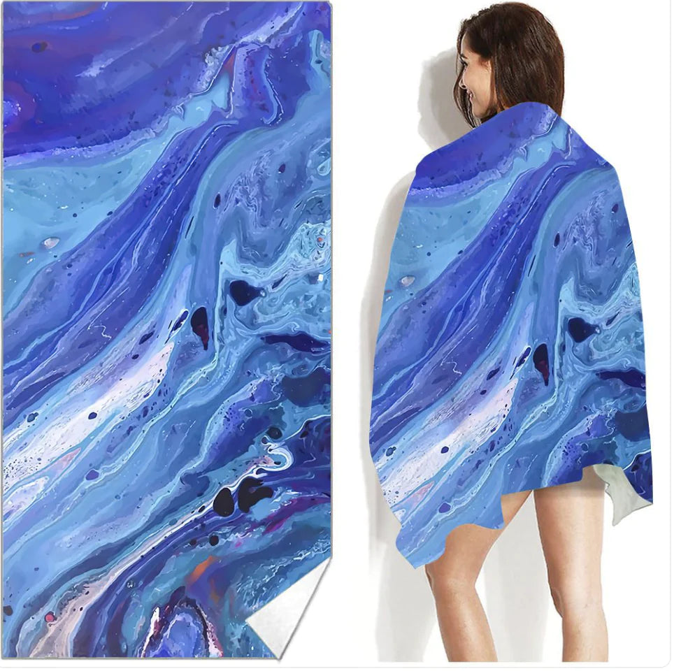 Bohemian Printed Beach & Swim Towel