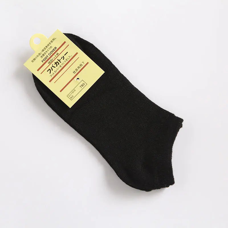 Popular Women's Invisible Boat Socks - Cotton Short Socks