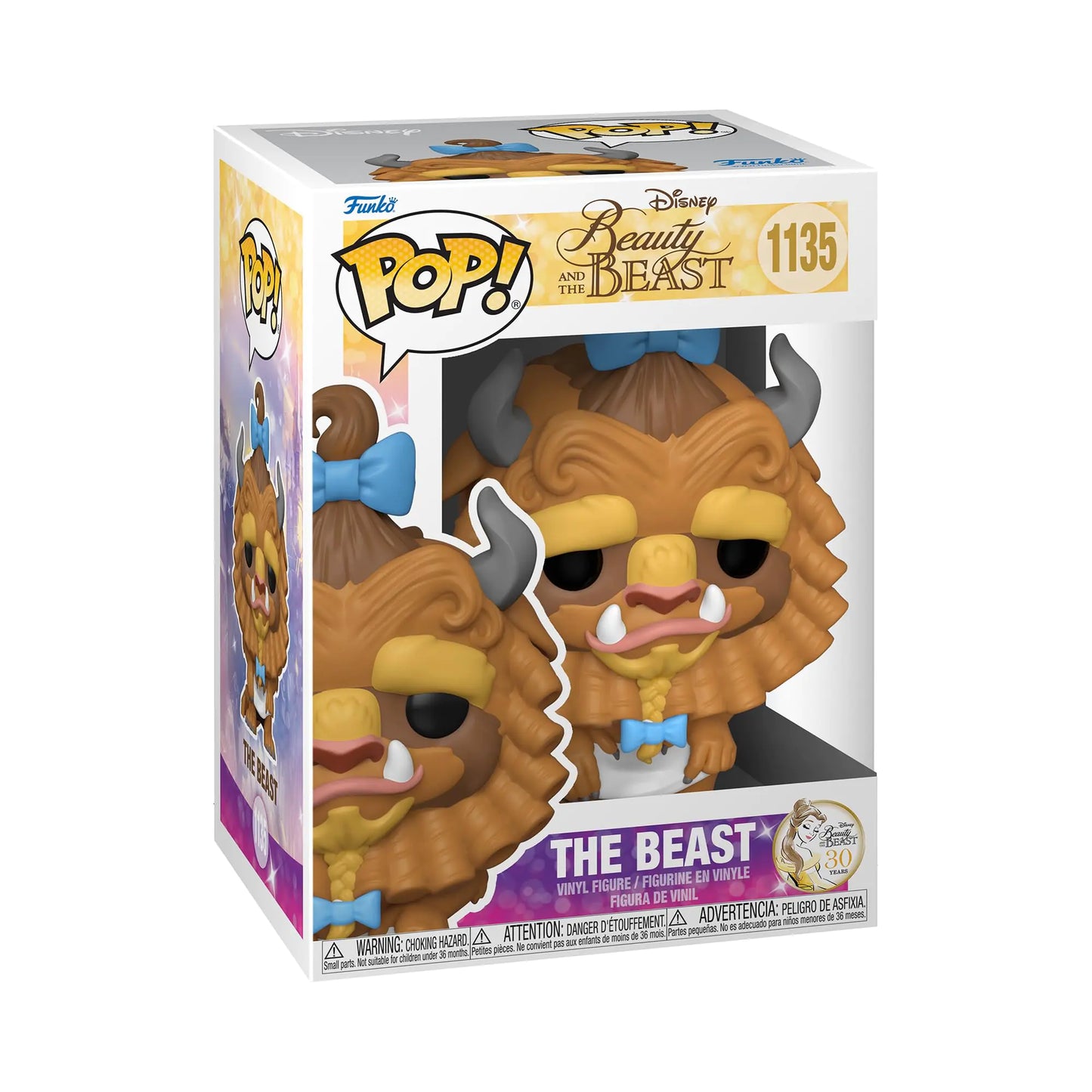 Funko POP Disney: Beauty and The Beast - Beast with Curls Multicolor (57585)