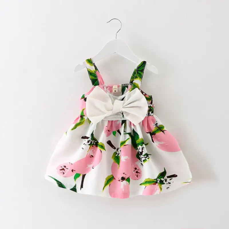 Child's Skirt with Large Bow Strap