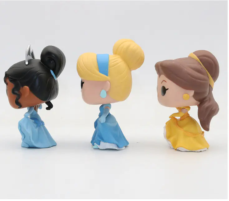 FUNKO POP Cinderella, Belle & Anna Anime Figures