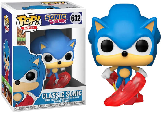 Funko Pop! Games: Sonic 30th Anniversary - Running Sonic The Hedgehog Vinyl Figure 3.75 inches