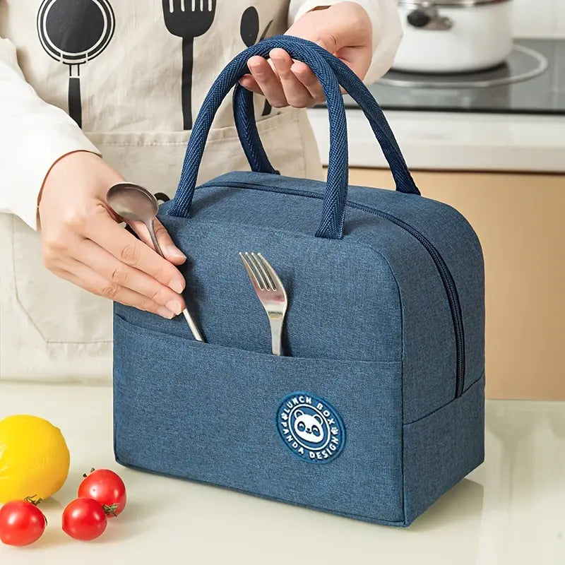 Portable Insulated Lunch Bag for Picnics and Students