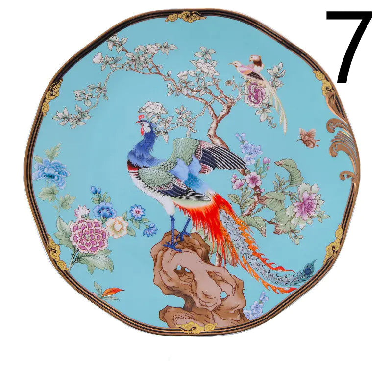 Creative Chinese Bone China Tableware Set