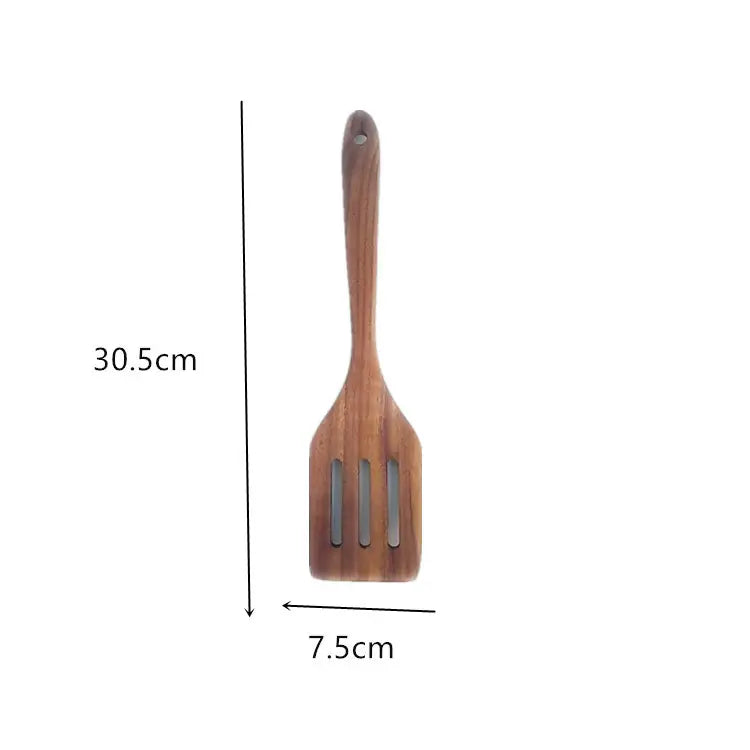 Non-Stick Pan with Wooden Rice Spoon Set