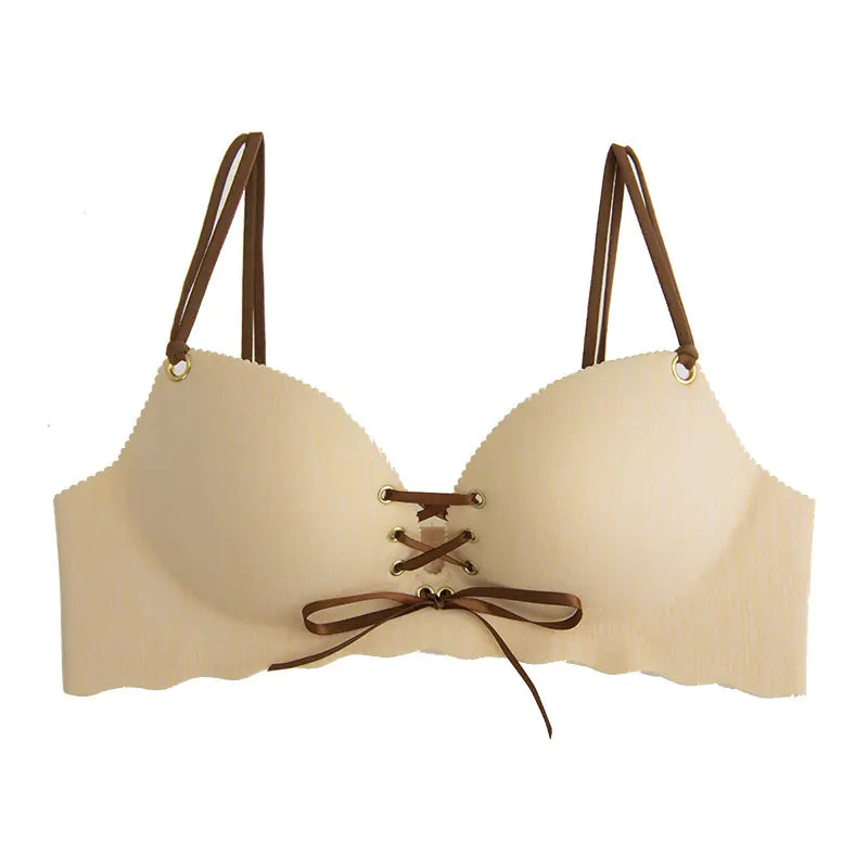 Seamless Girls' Underwear, Bra and Bustier Set