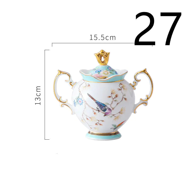 Creative Chinese Bone China Tableware Set