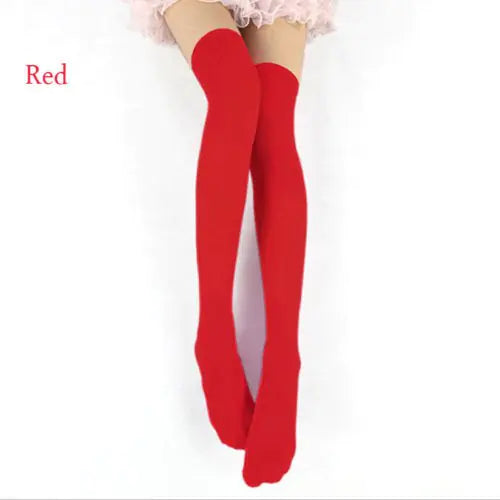 Knee-High Socks, Long Socks, Thigh-High Socks