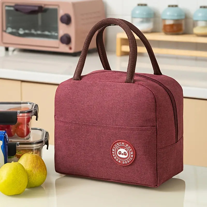 Portable Insulated Lunch Bag for Picnics and Students
