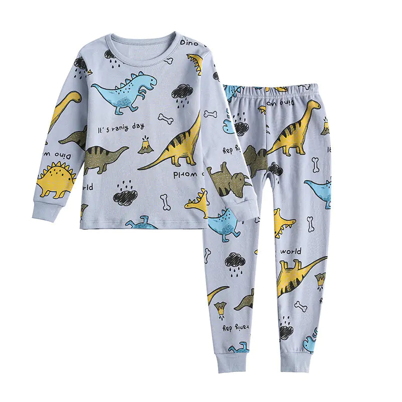 Children's Cotton Thermal Underwear Set for Boys and Girls