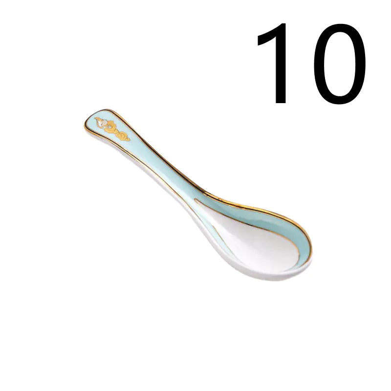 Creative Chinese Bone China Tableware Set