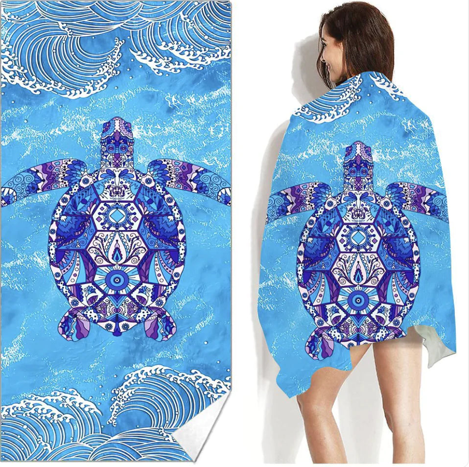 Bohemian Printed Beach & Swim Towel